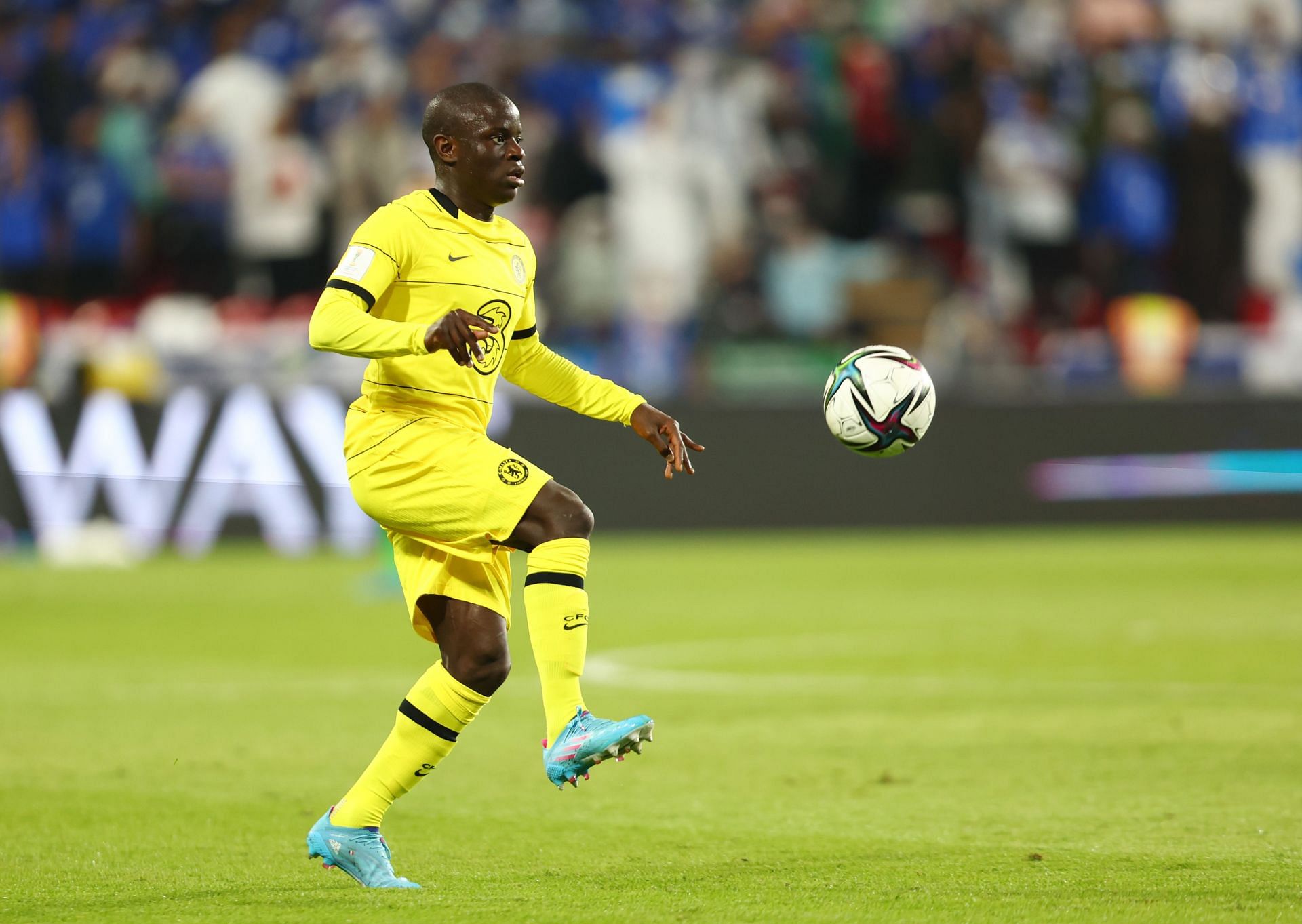 N'Golo Kante on the ball vs Al Hilal in the FIFA Club World Cup